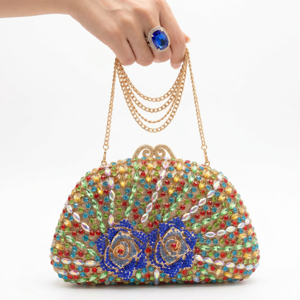 Eden Crystal Clutch