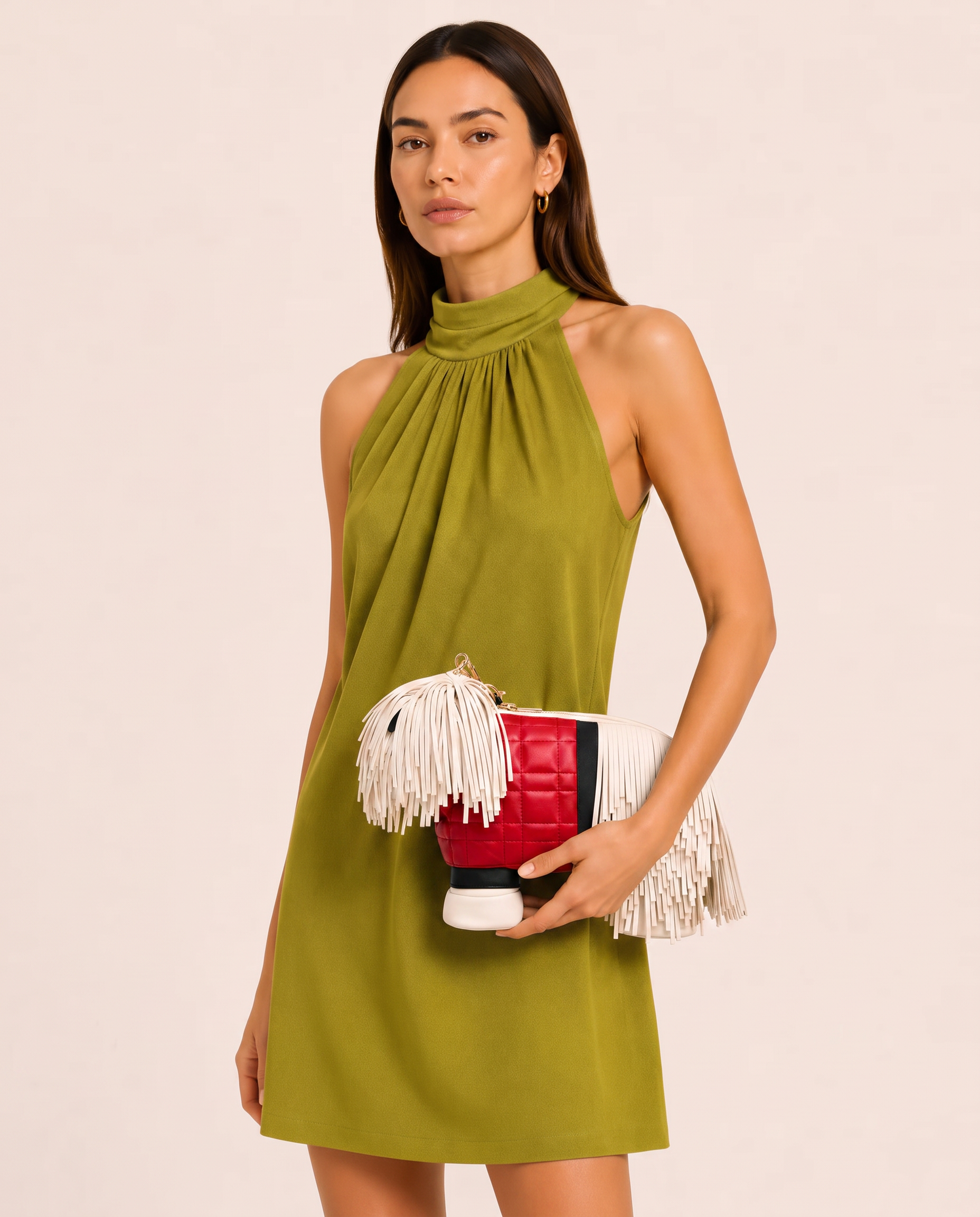 Fringe Pup Couture Bag