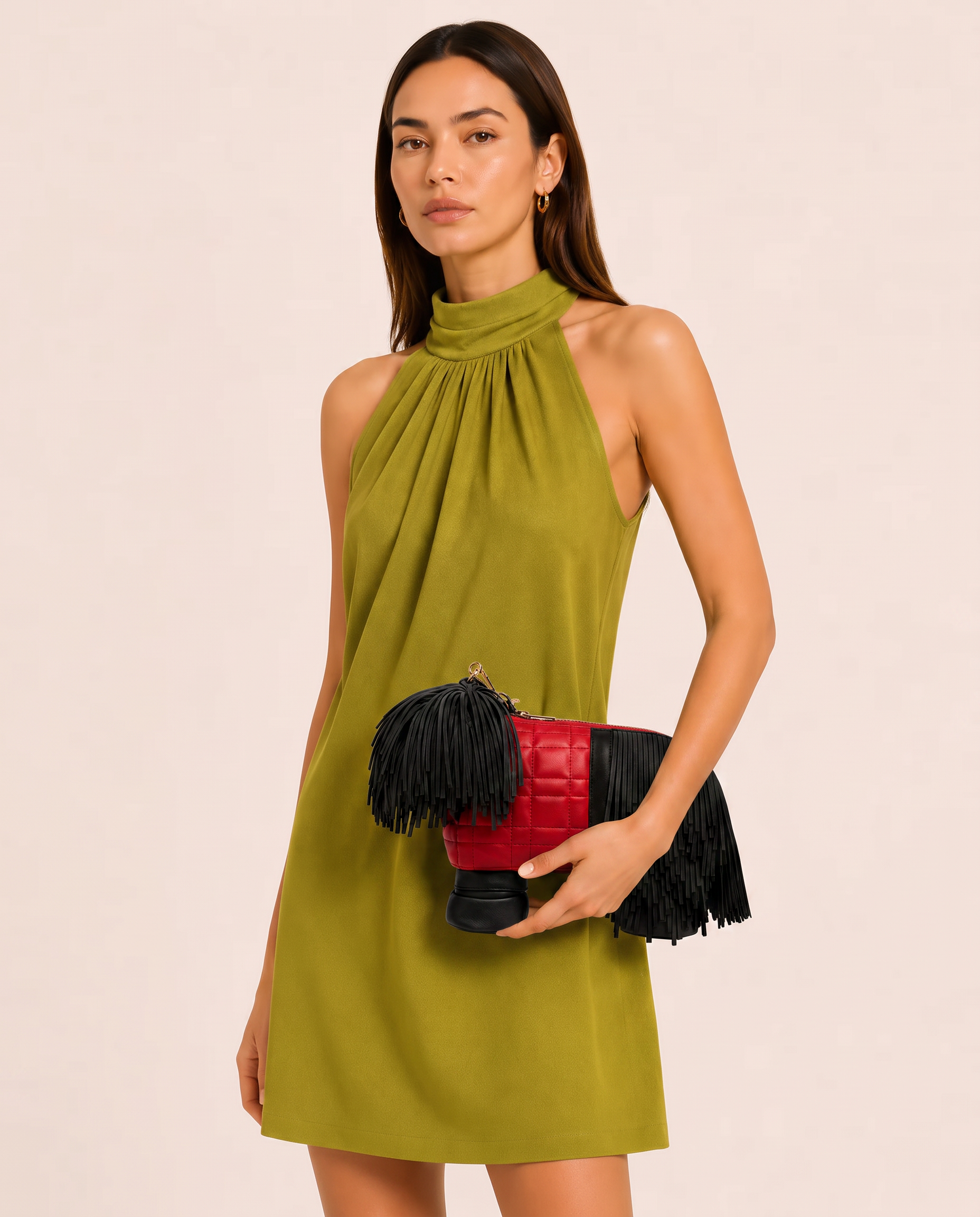 Fringe Pup Couture Bag