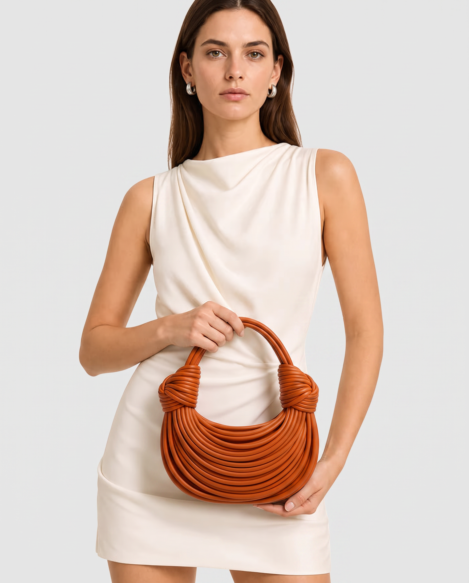 Iris Handbag in Pure Leather