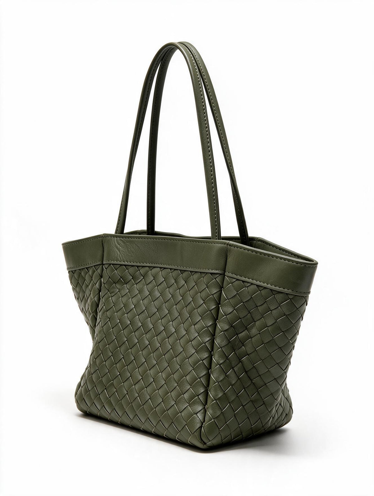 Luna Handbag in Pure Leather - 2 in 1 silhouette