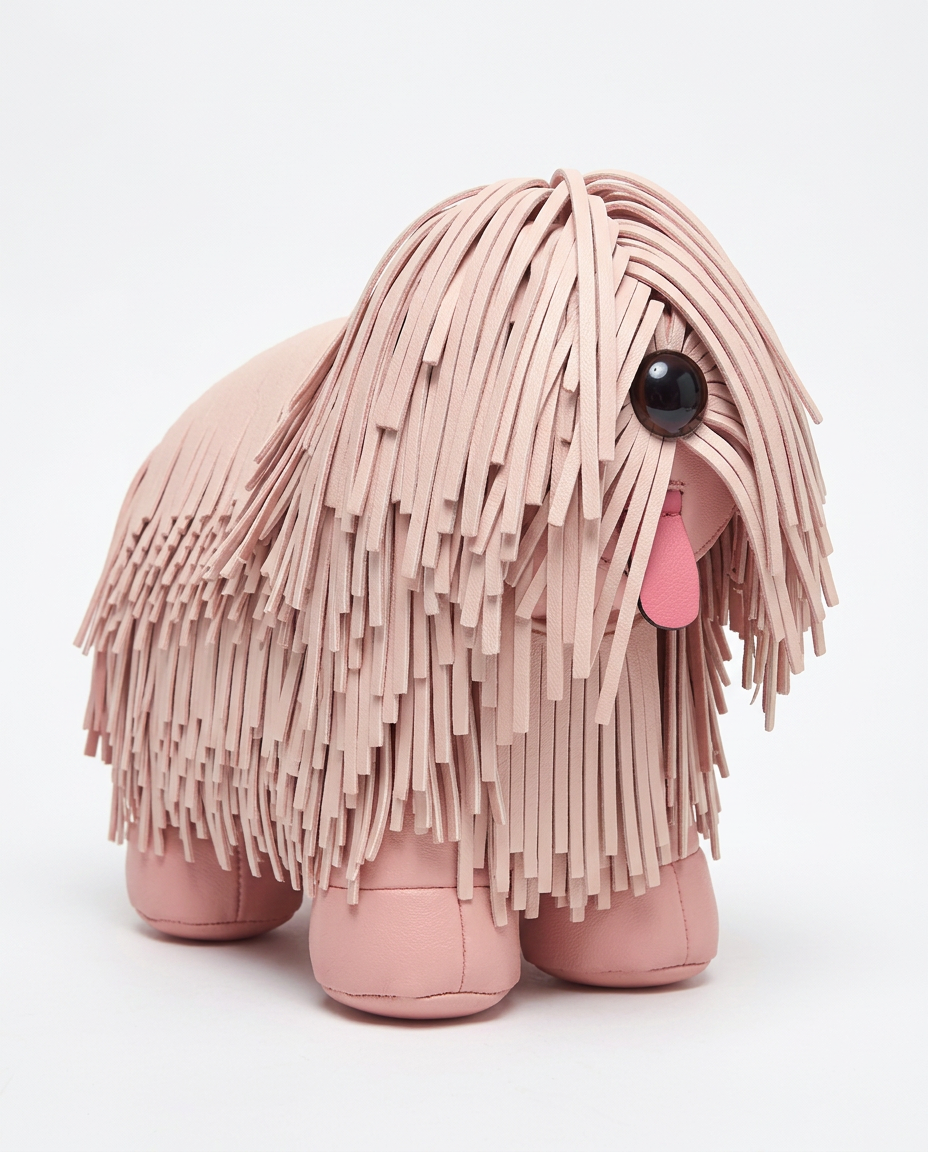 Fringe Pup Couture Bag