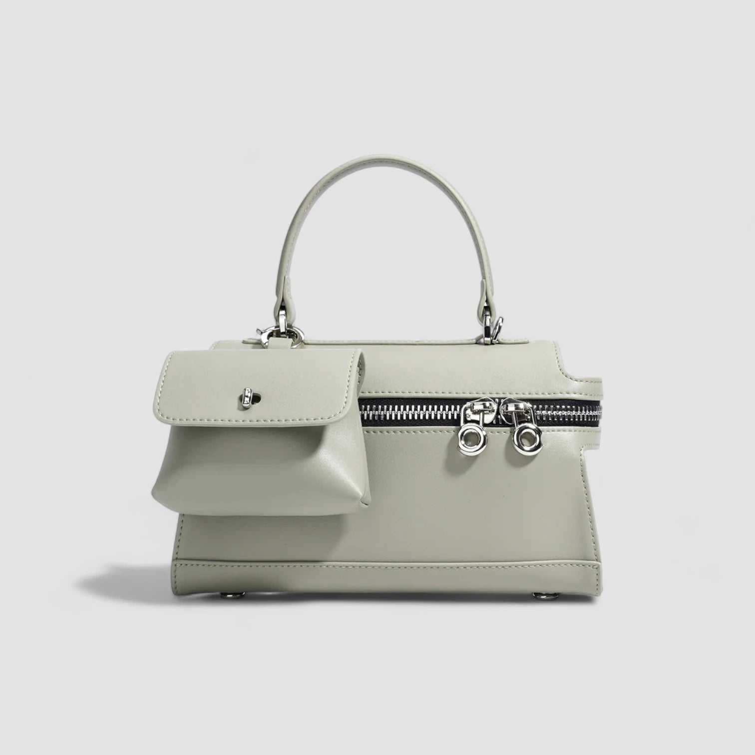 Asteria Utility Satchel in Pure Leather