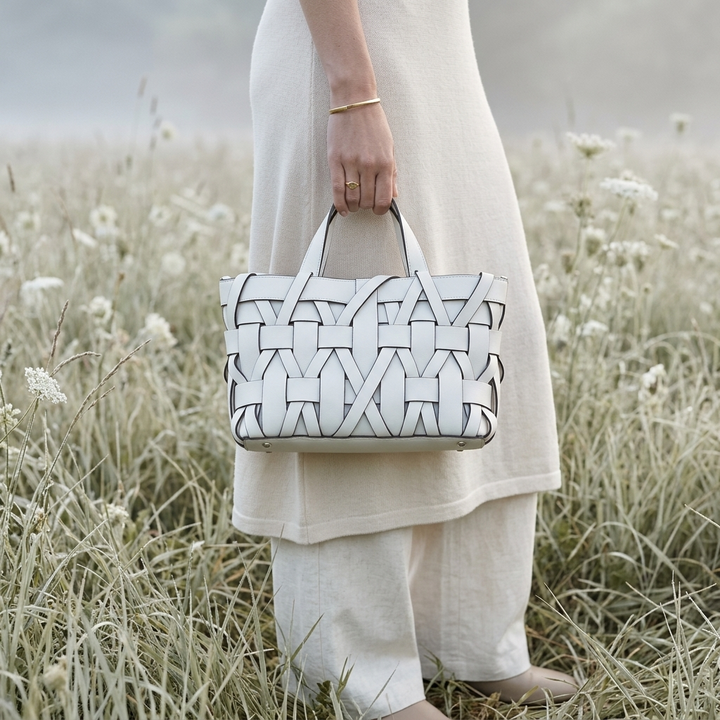 Atelier Interlace Tote in Vegan Leather