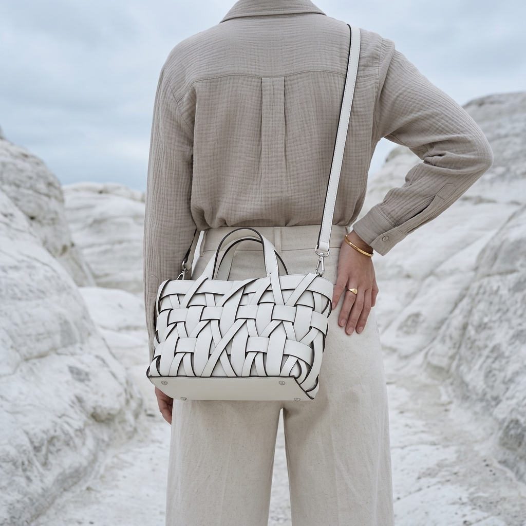 Atelier Interlace Tote in Vegan Leather