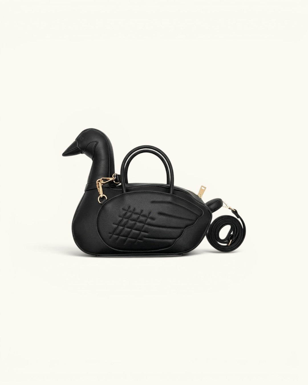 Cygne Noir Bag in Vegan Leather