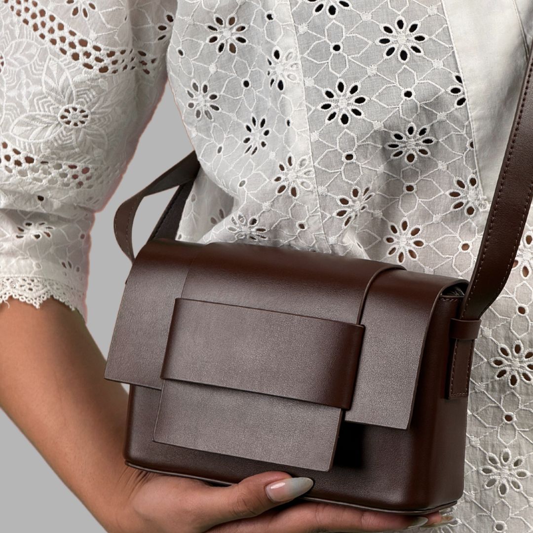 Viraaya Leather Handbag inspired by Rani ki Vav