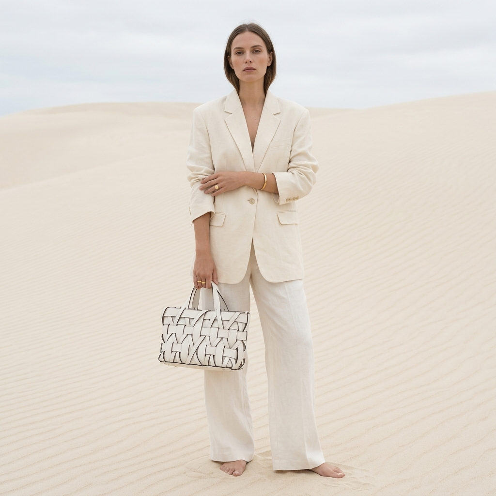 Atelier Interlace Tote in Vegan Leather