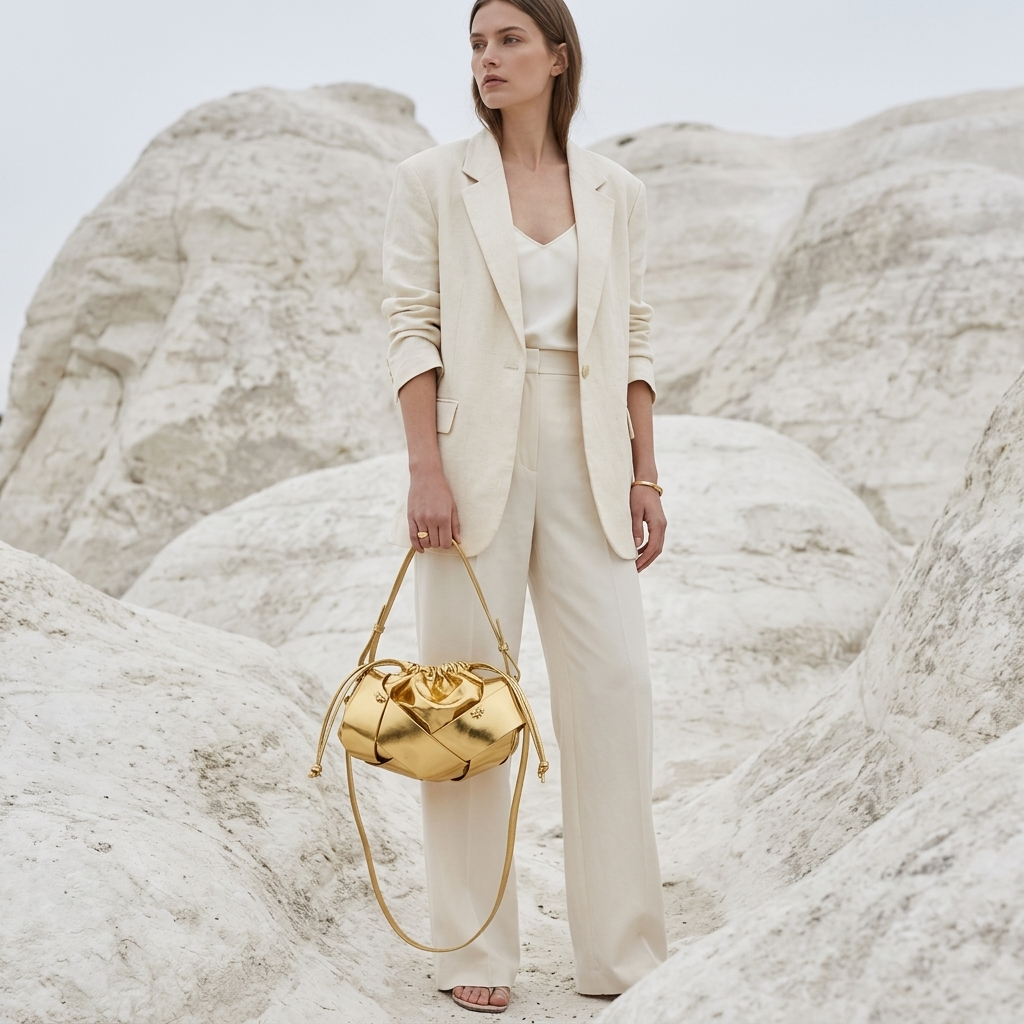 Aurea Knot Bag in Vegan Leather