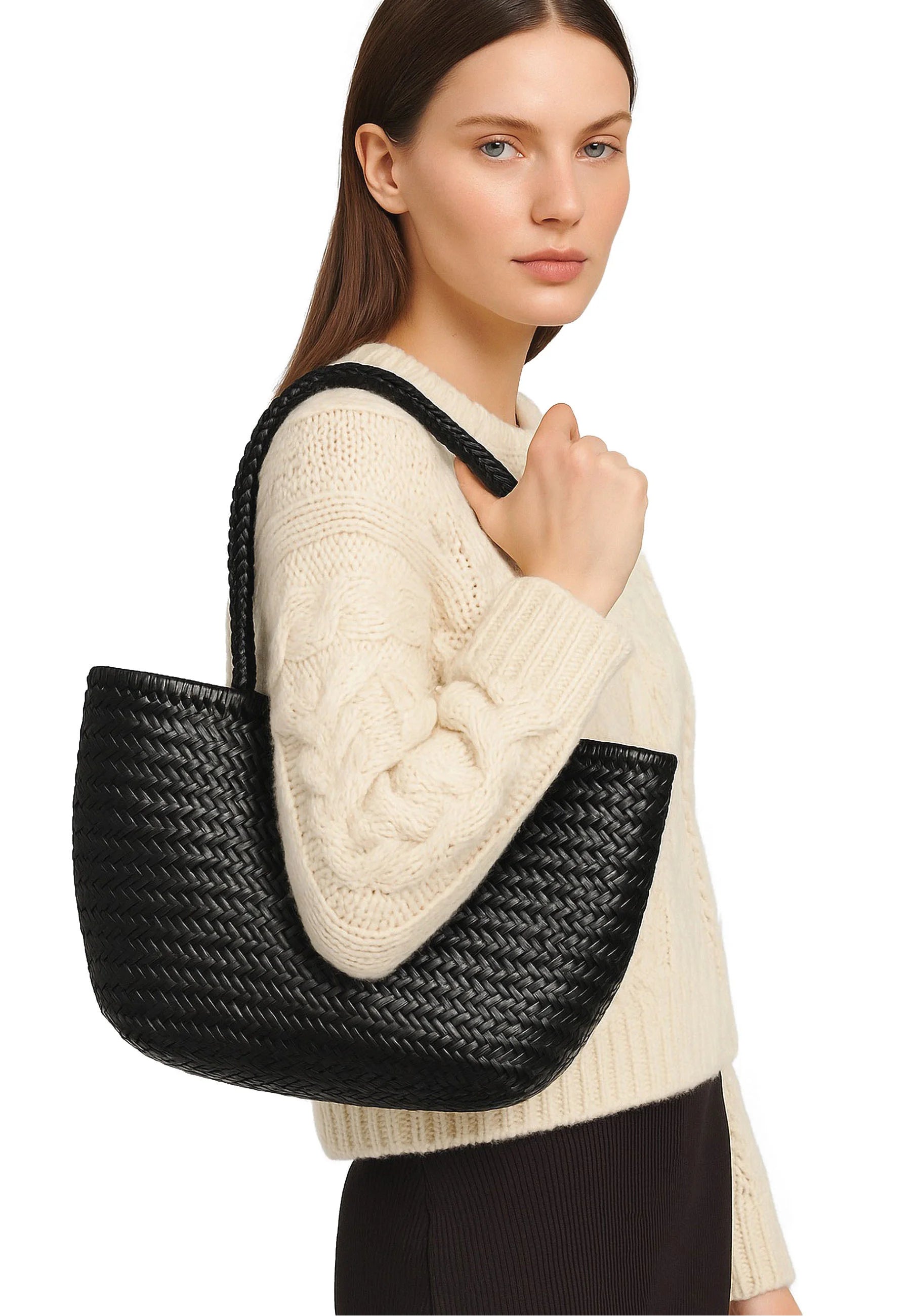 The Siena Braided Tote