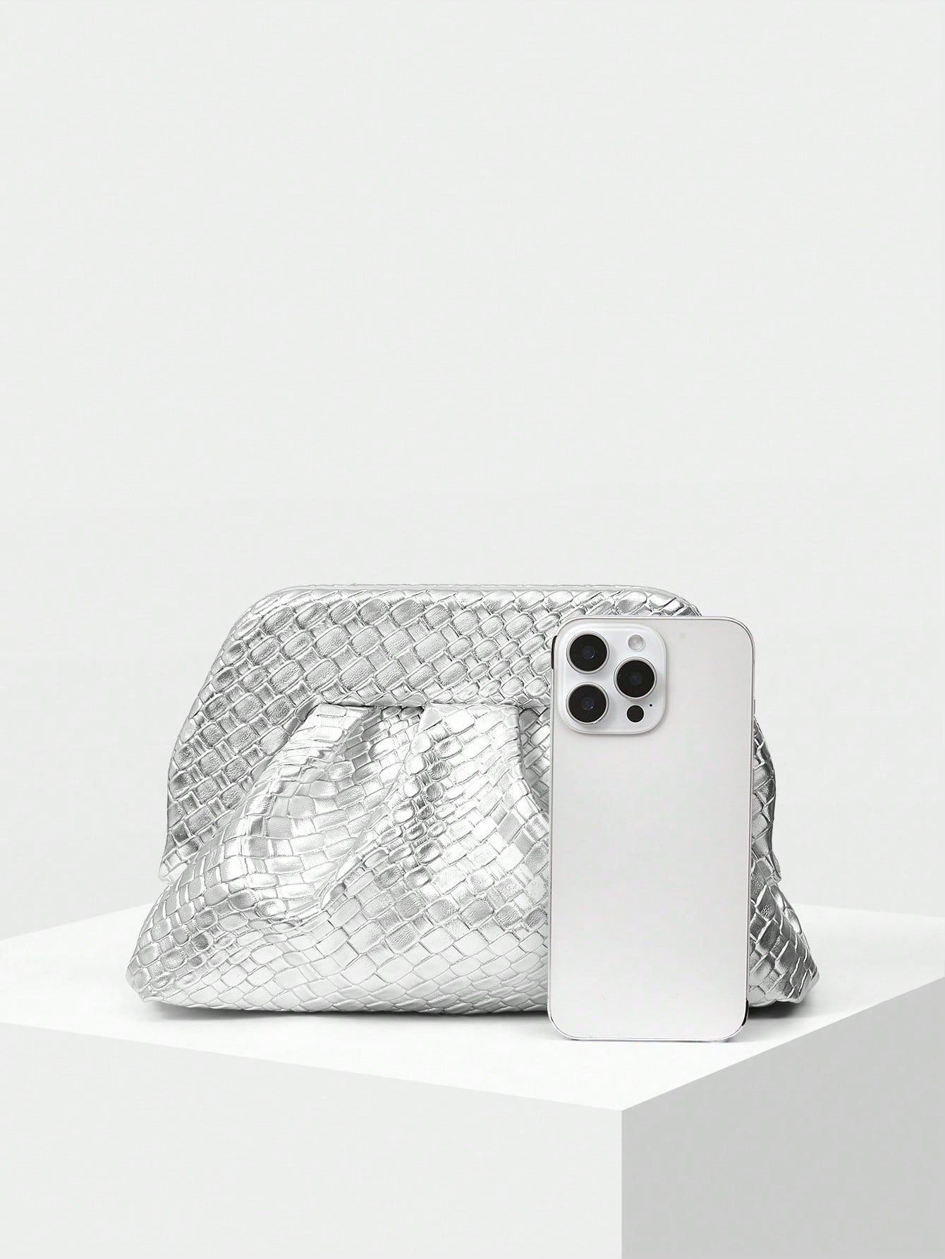 Solara clutch in Vegan Leather