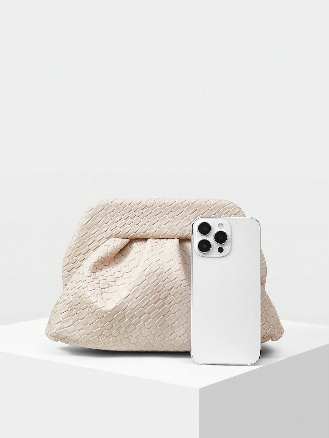 Solara clutch in Vegan Leather