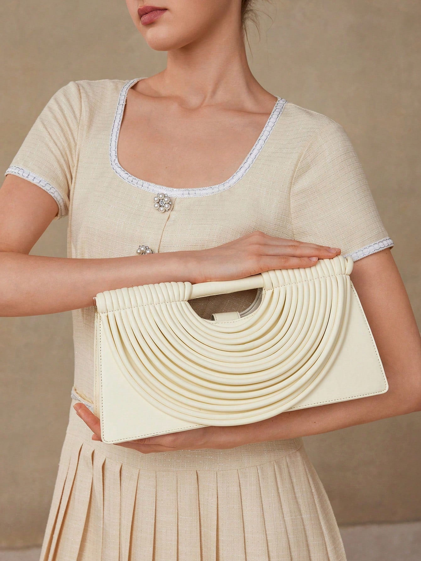 Seraphine Arc Tote in Vegan Leather