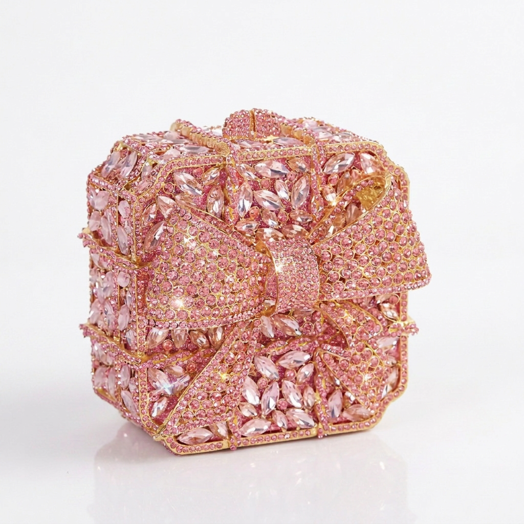 Wrapped in Love Crystal Clutch