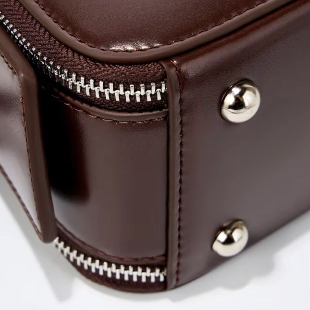 Silara Leather Bag – Inspired by Sanchi Stupa