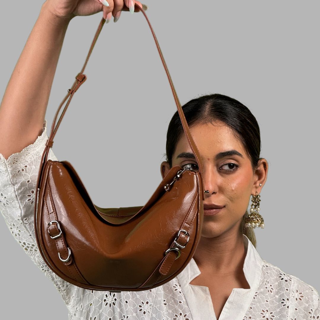 Manikarna Leather Bag – Inspired by the Golden Temple