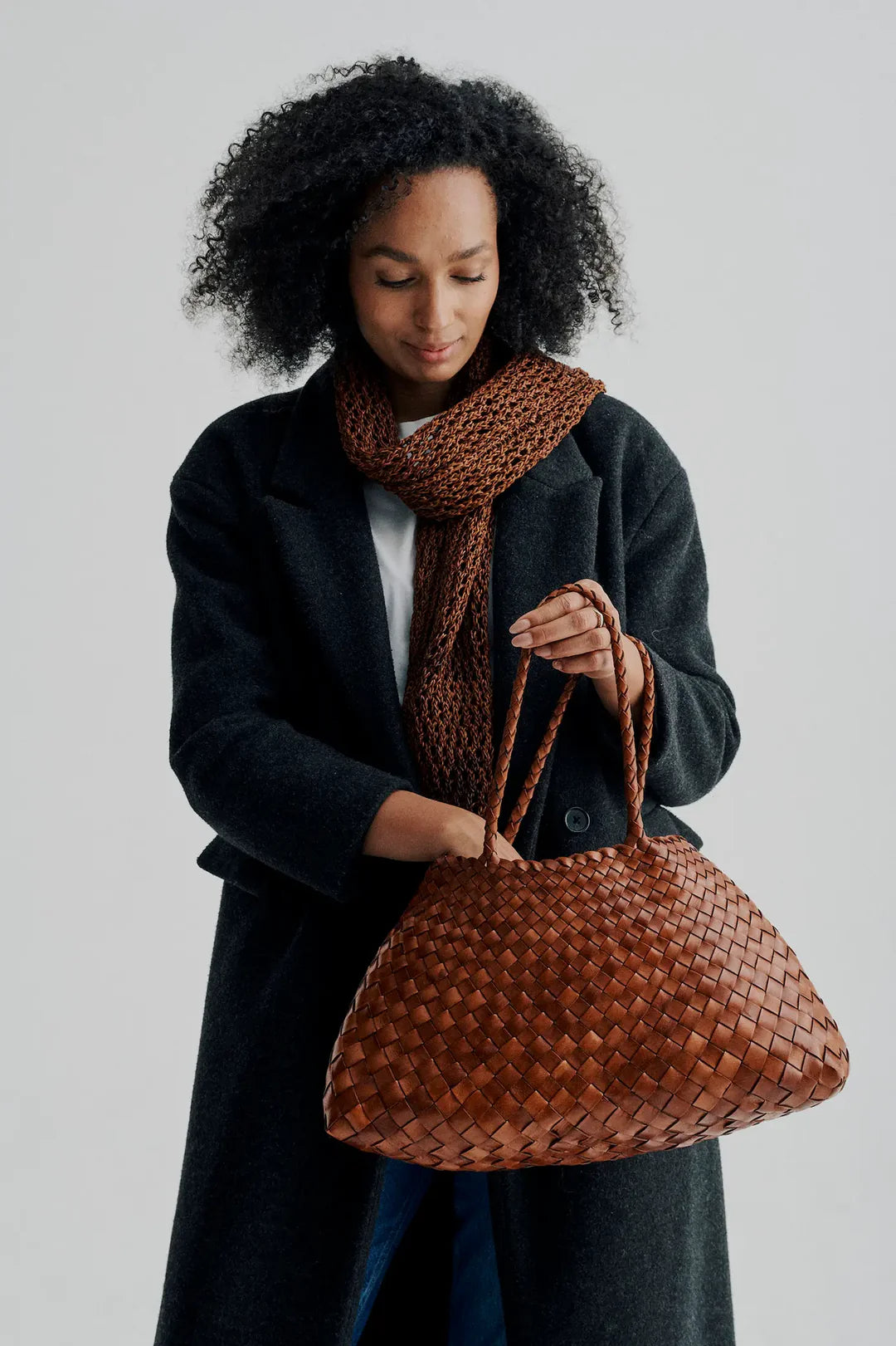 Corda Handbag in Pure Leather