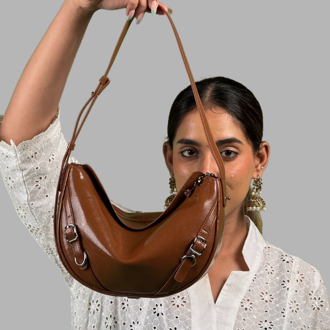 Manikarna Leather Bag – Inspired by the Golden Temple