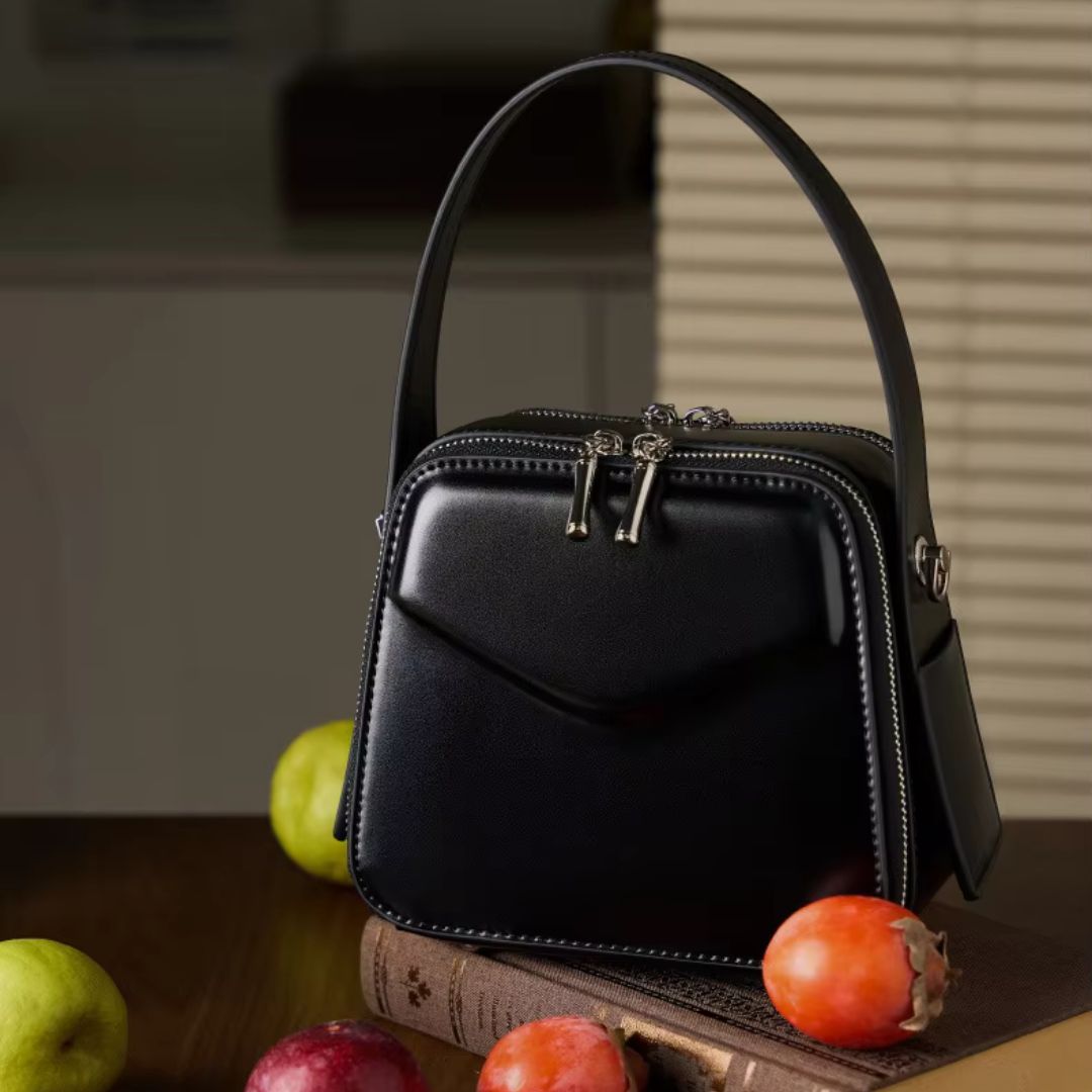 Silara Leather Bag – Inspired by Sanchi Stupa