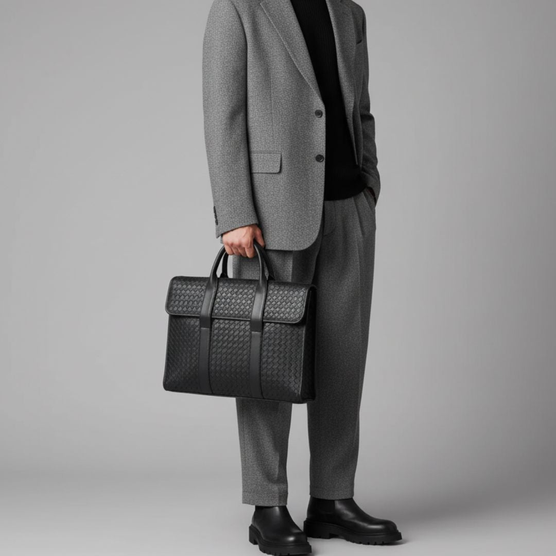 The Nero Executive Weave Briefcase