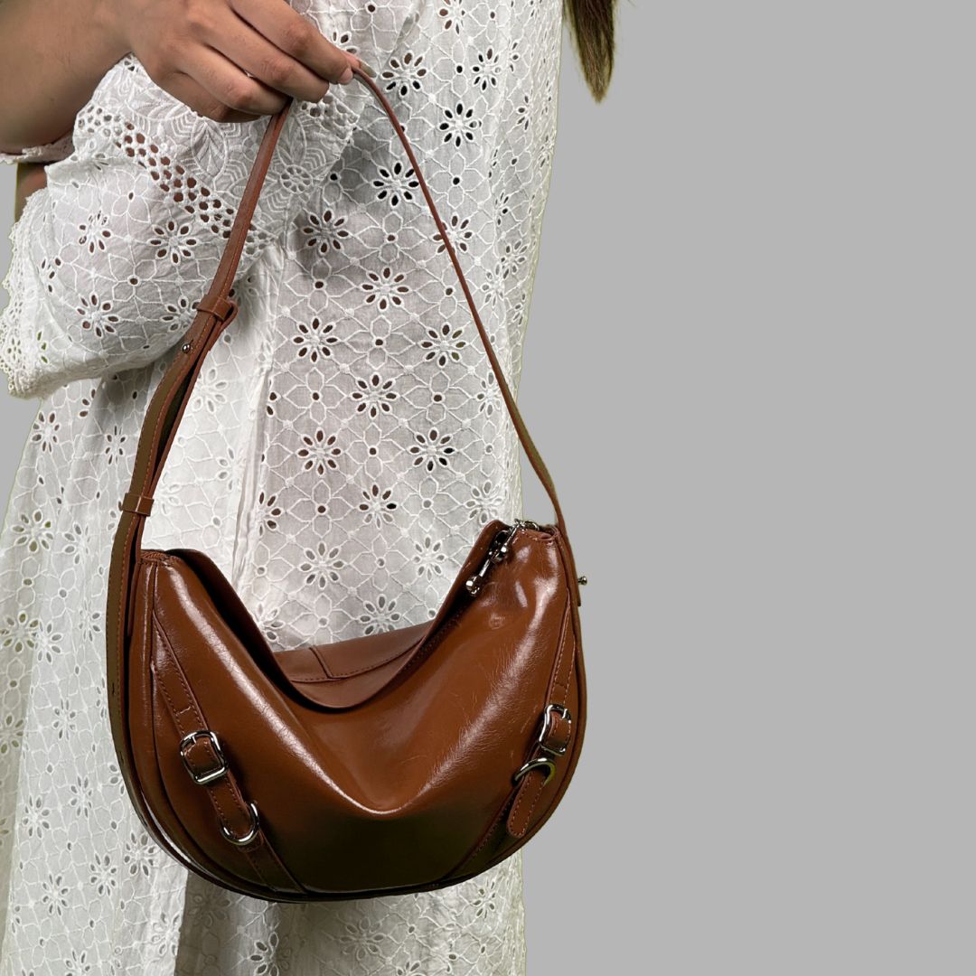 Manikarna Leather Bag – Inspired by the Golden Temple
