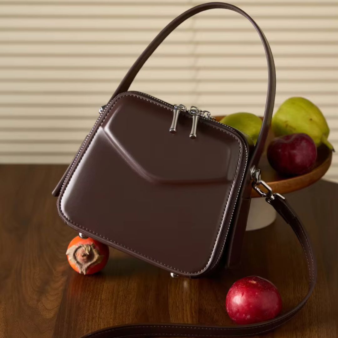 Silara Leather Bag – Inspired by Sanchi Stupa
