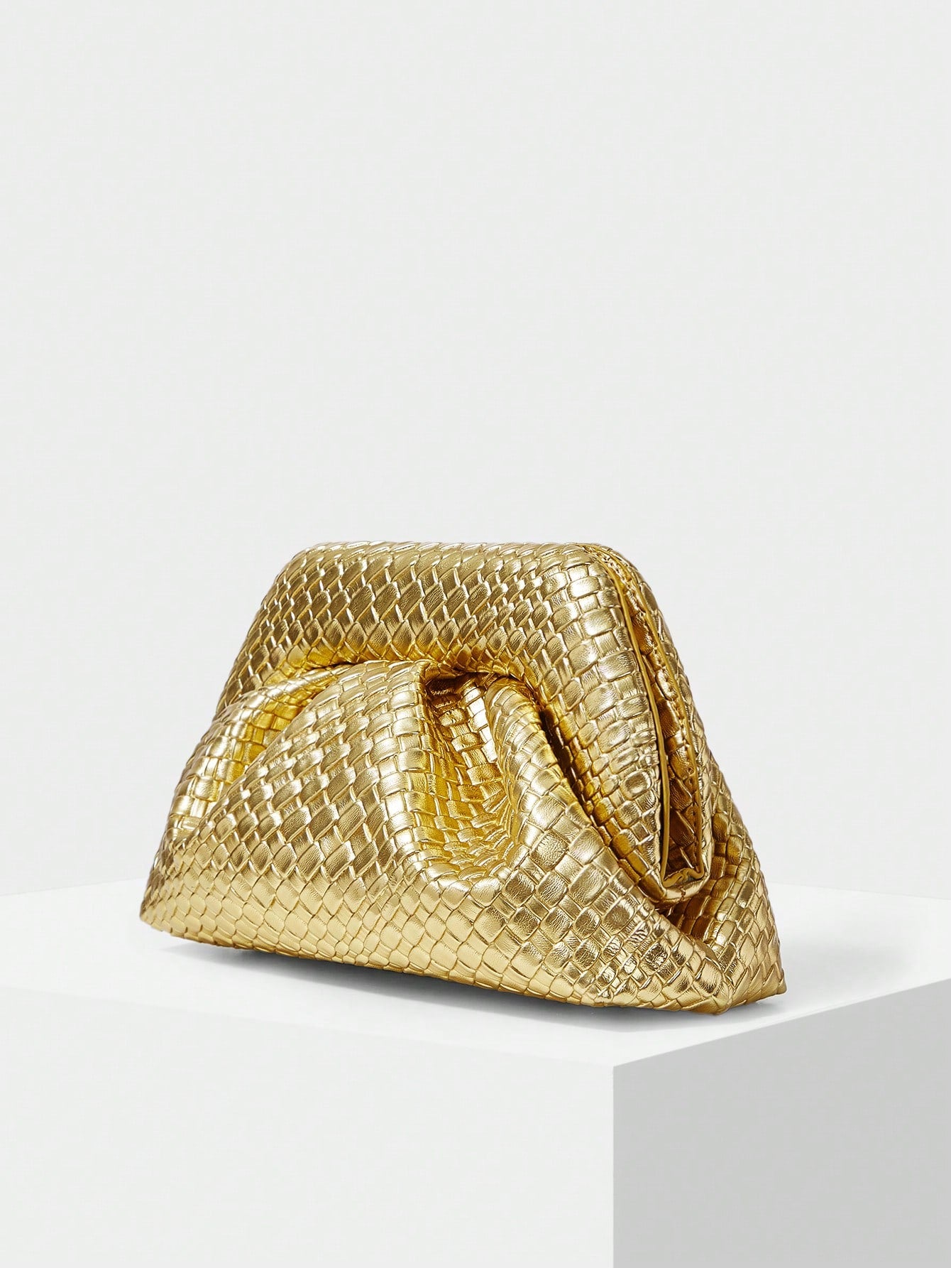 Solara clutch in Vegan Leather