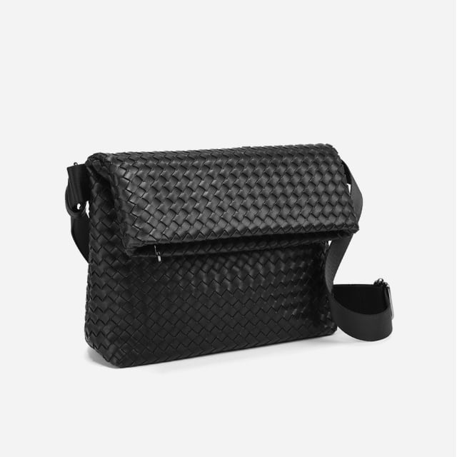 Ravello Foldover Weave Crossbody