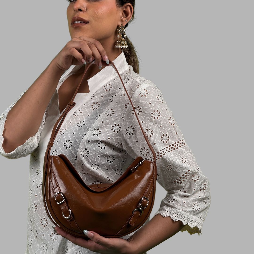 Manikarna Leather Bag – Inspired by the Golden Temple