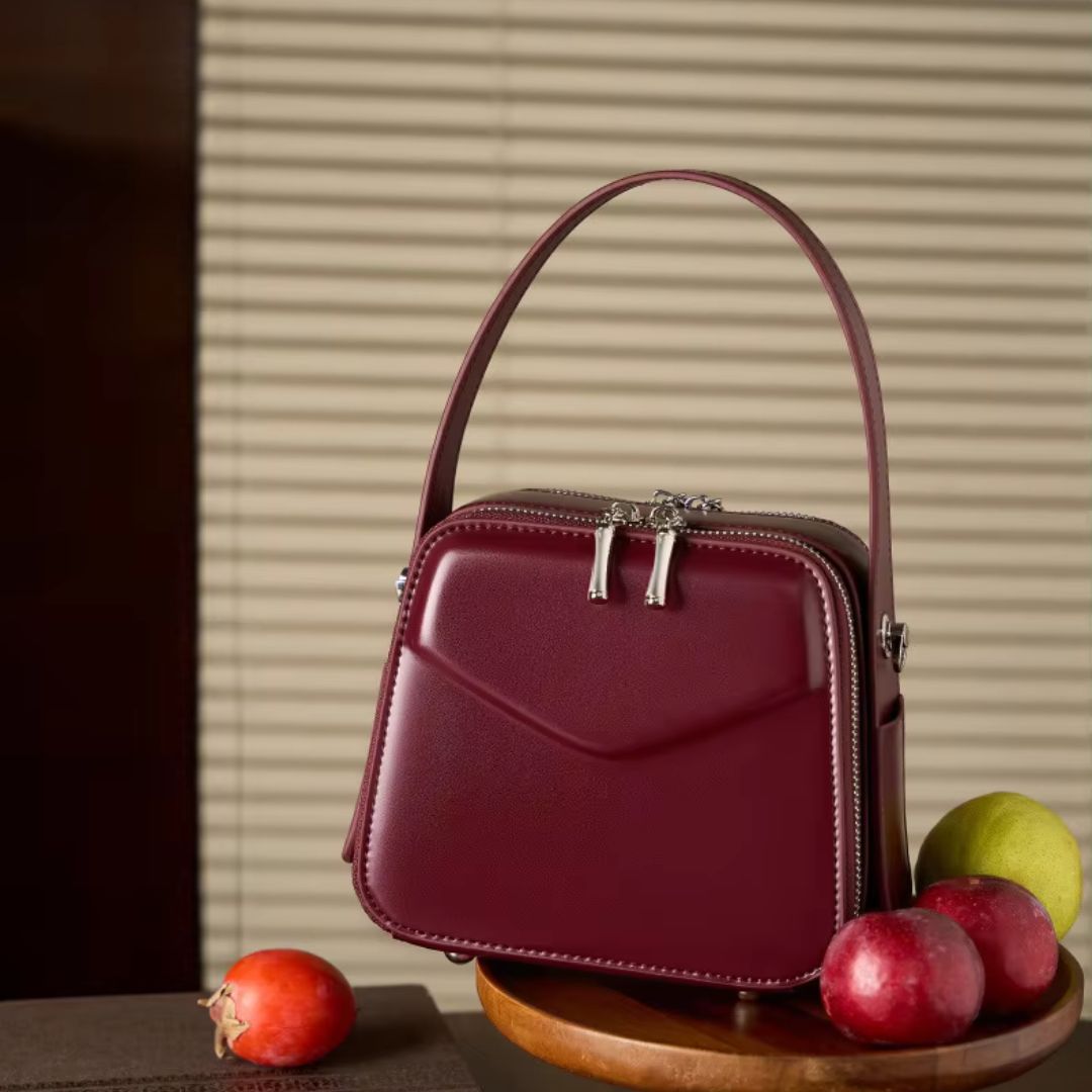 Silara Leather Bag – Inspired by Sanchi Stupa