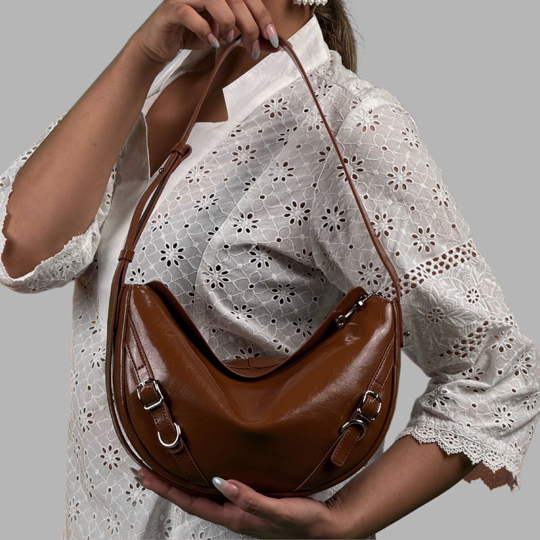 Manikarna Leather Bag – Inspired by the Golden Temple