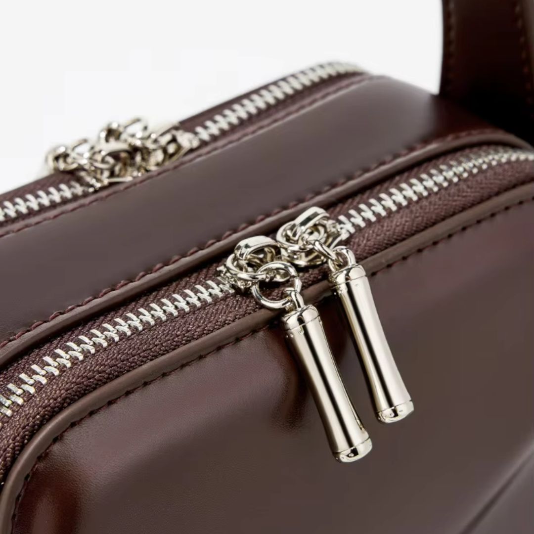 Silara Leather Bag – Inspired by Sanchi Stupa