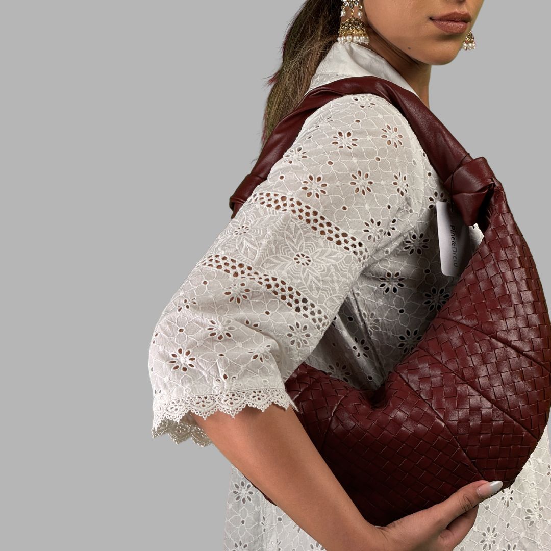 Zahira Vegan Leather Bag inspired by Gol Gumbaz