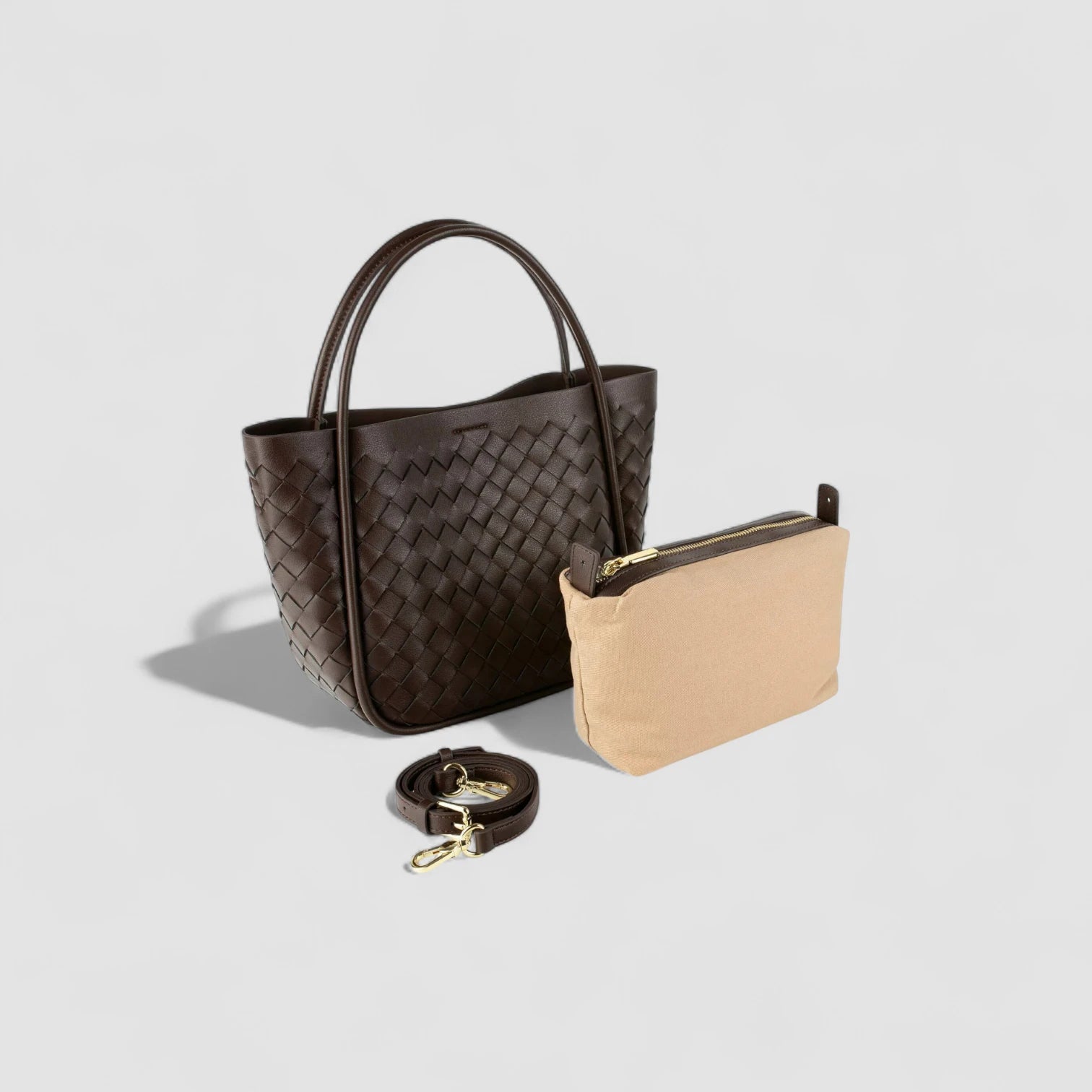 Le Petite Shopper Bag in Pure Leather