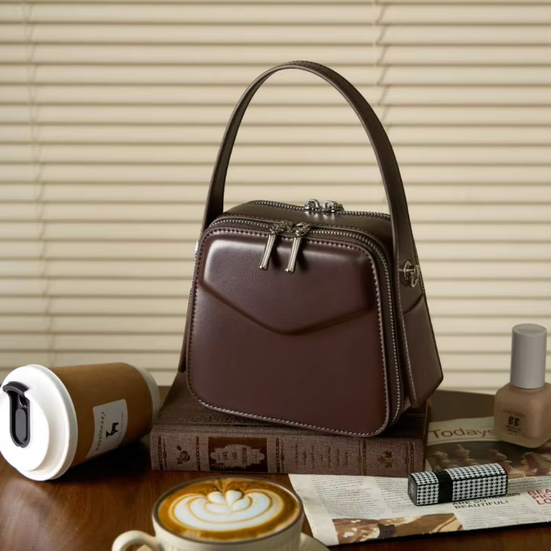 Silara Leather Bag – Inspired by Sanchi Stupa