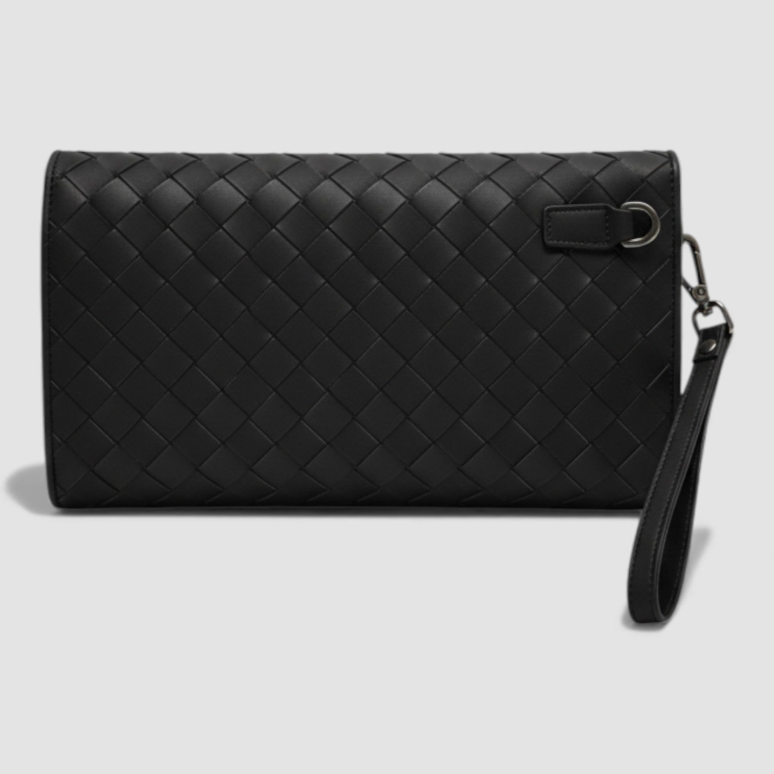 Arden Noir Weave Leather Handbag