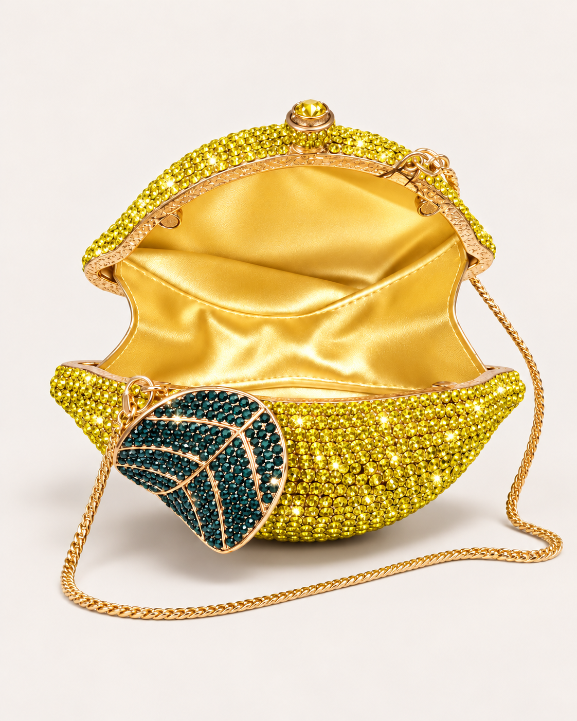 Le Citron — Jeweled Lemon Clutch
