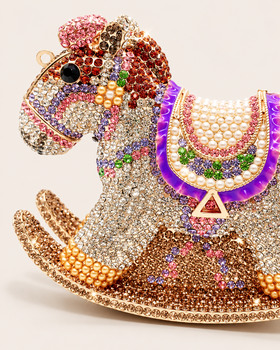 Le Carrousel — Jeweled Rocking Horse Minaudière