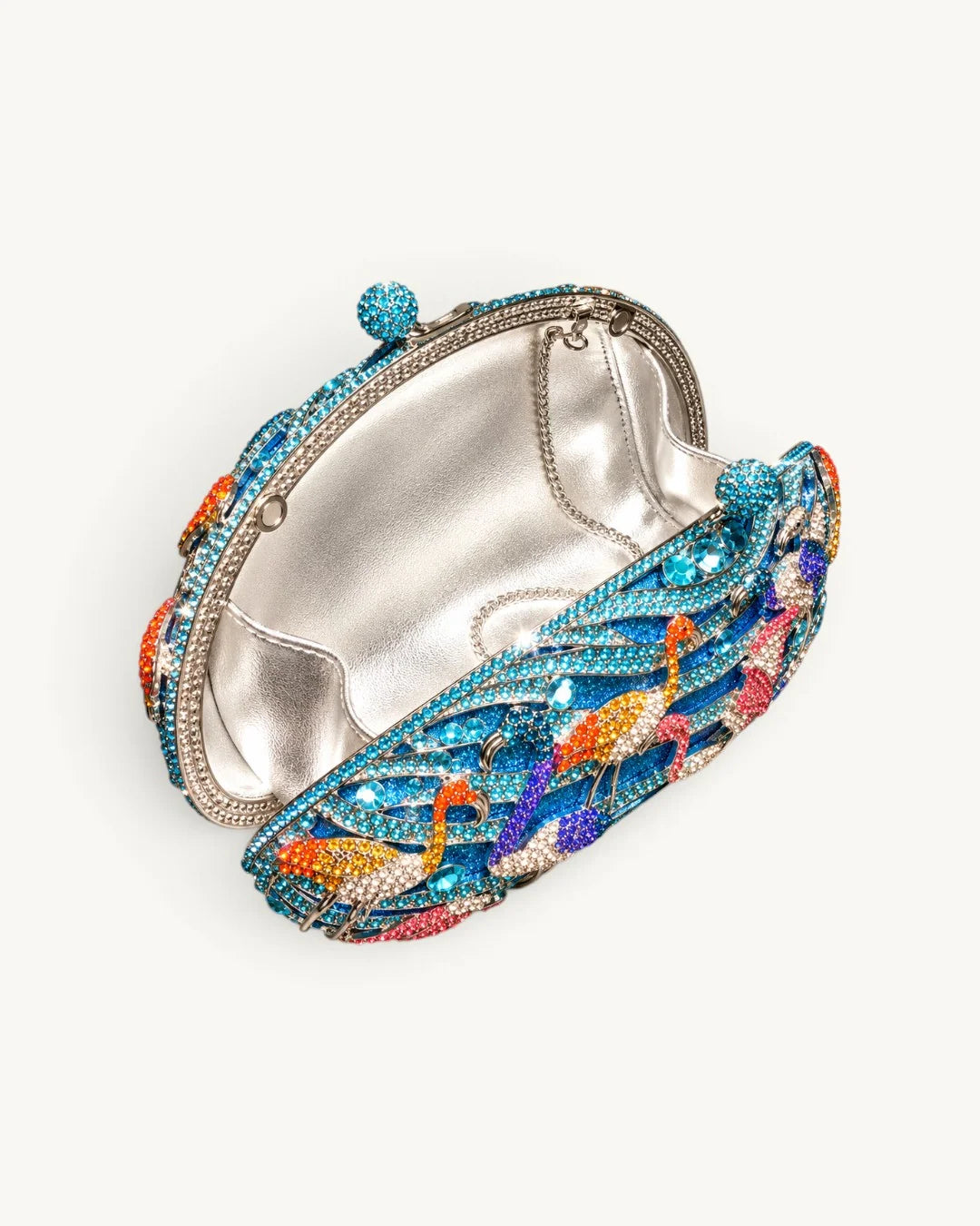 Lagon de Minuit — Jeweled Flamingo Minaudière