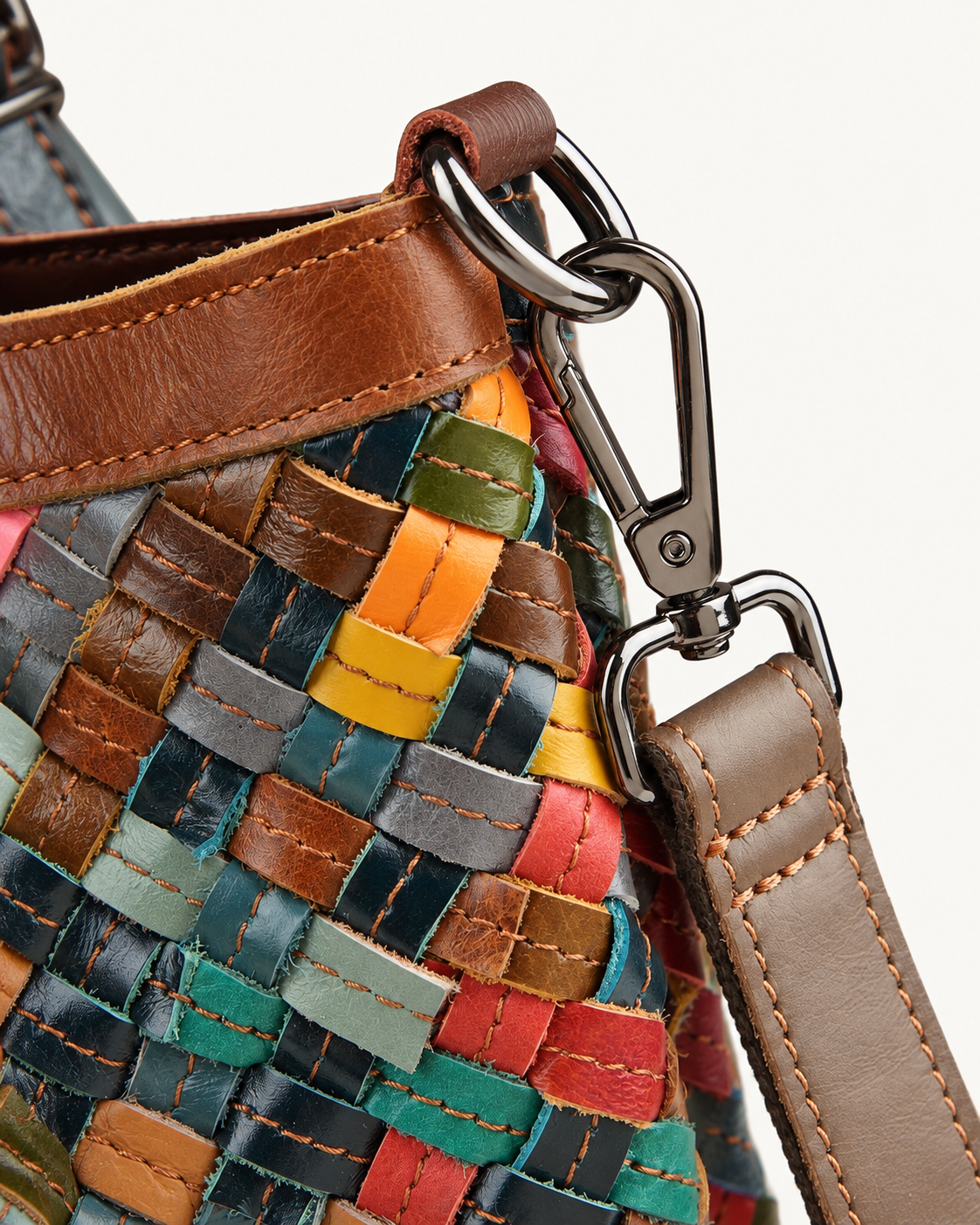Mosaic Weave Tote
