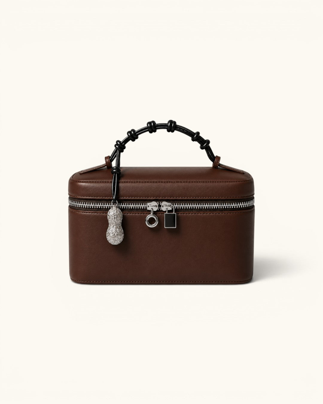 Brunelle Vanity Case in Pure Leather