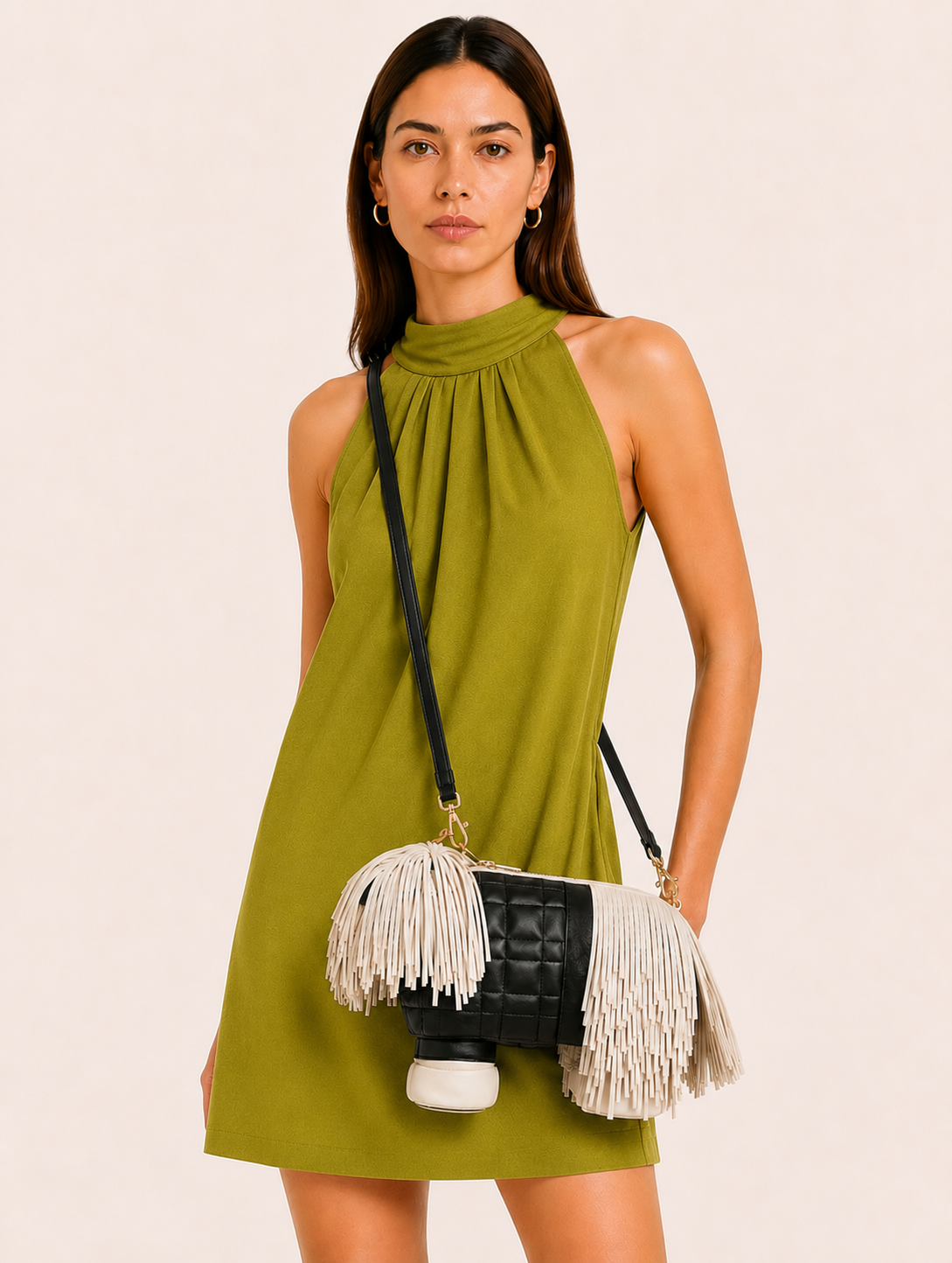 Fringe Pup Couture Bag