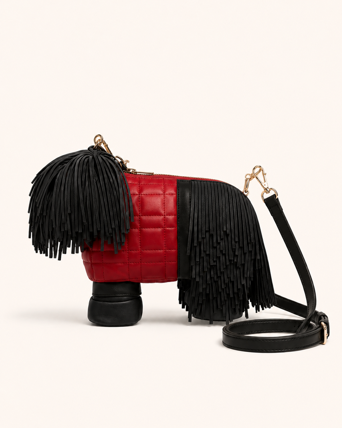 Fringe Pup Couture Bag