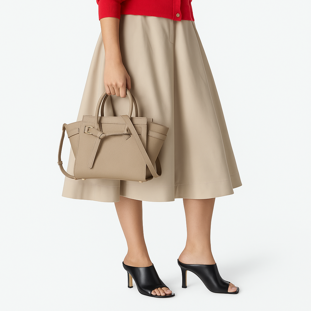 Falak Leather Bag in Pure Leather