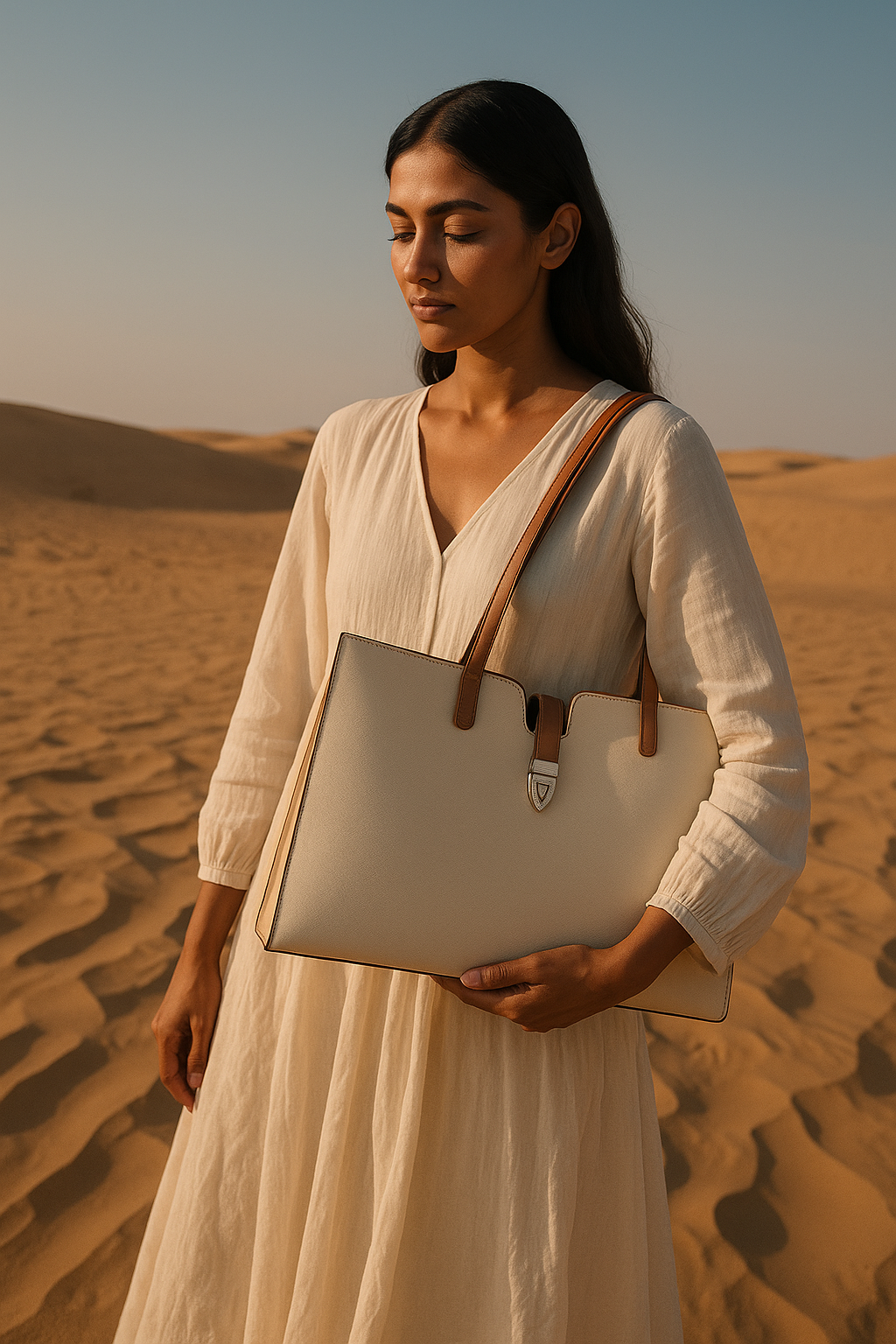Saurya Leather Bag – Inspired by the Sun Temple