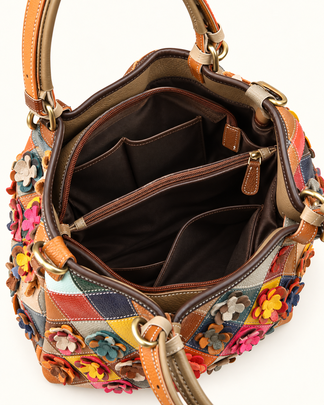Bloom Tote in Pure Leather