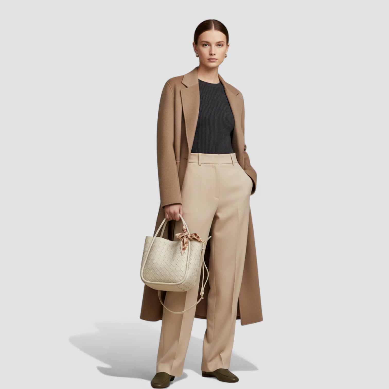 Le Petite Shopper Bag in Pure Leather