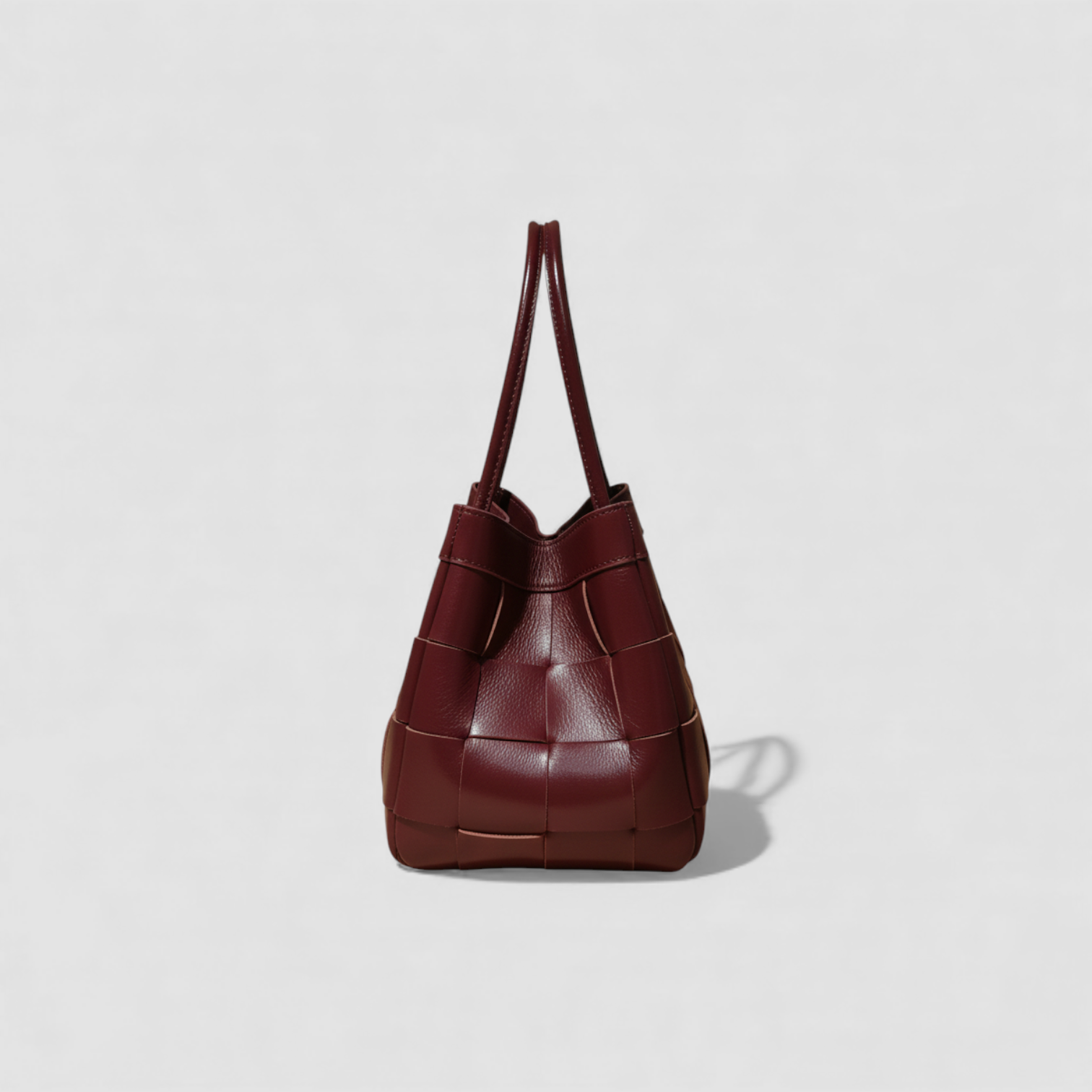 Luna Obsidian Leather Handbag