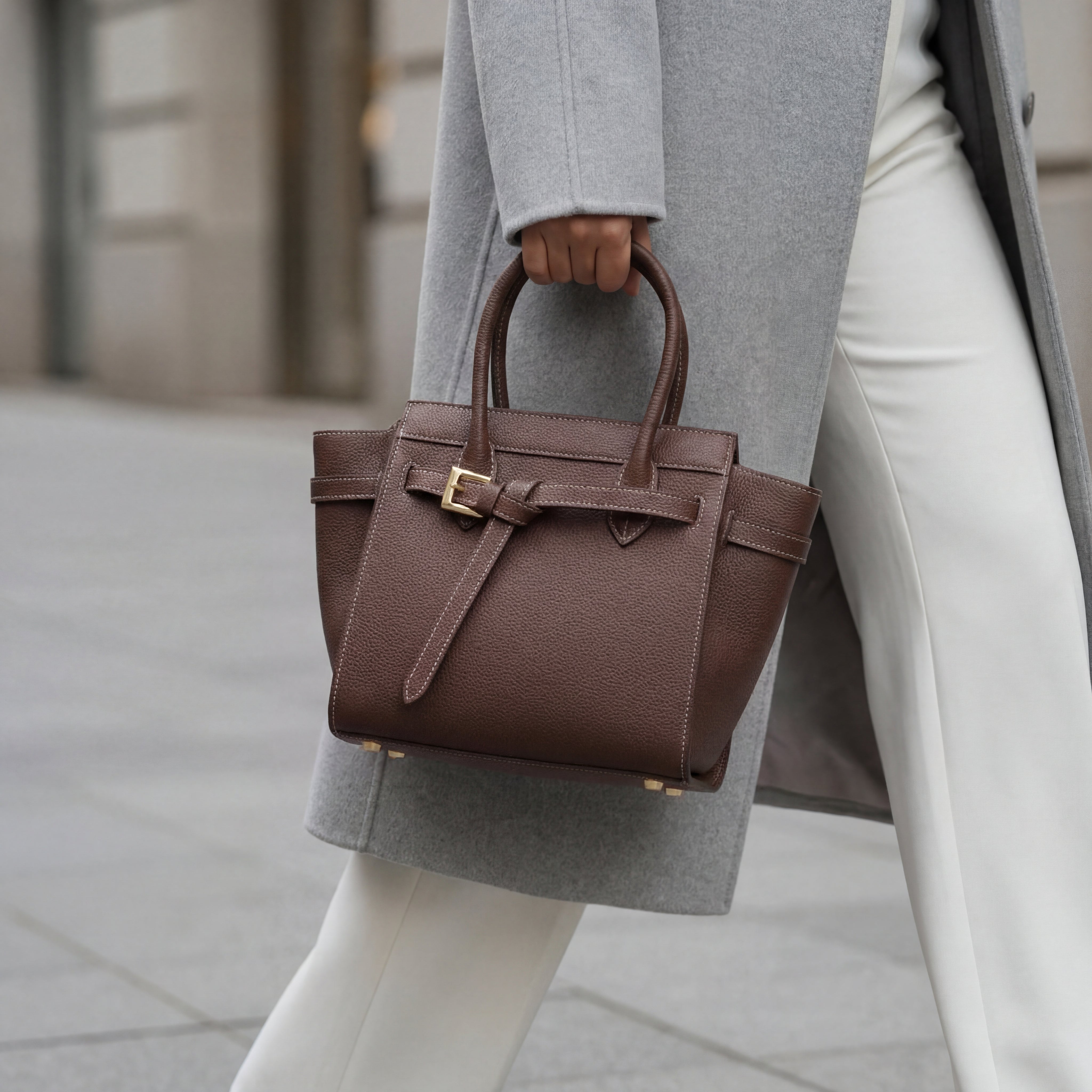 Celenia Handbag in Pure Leather