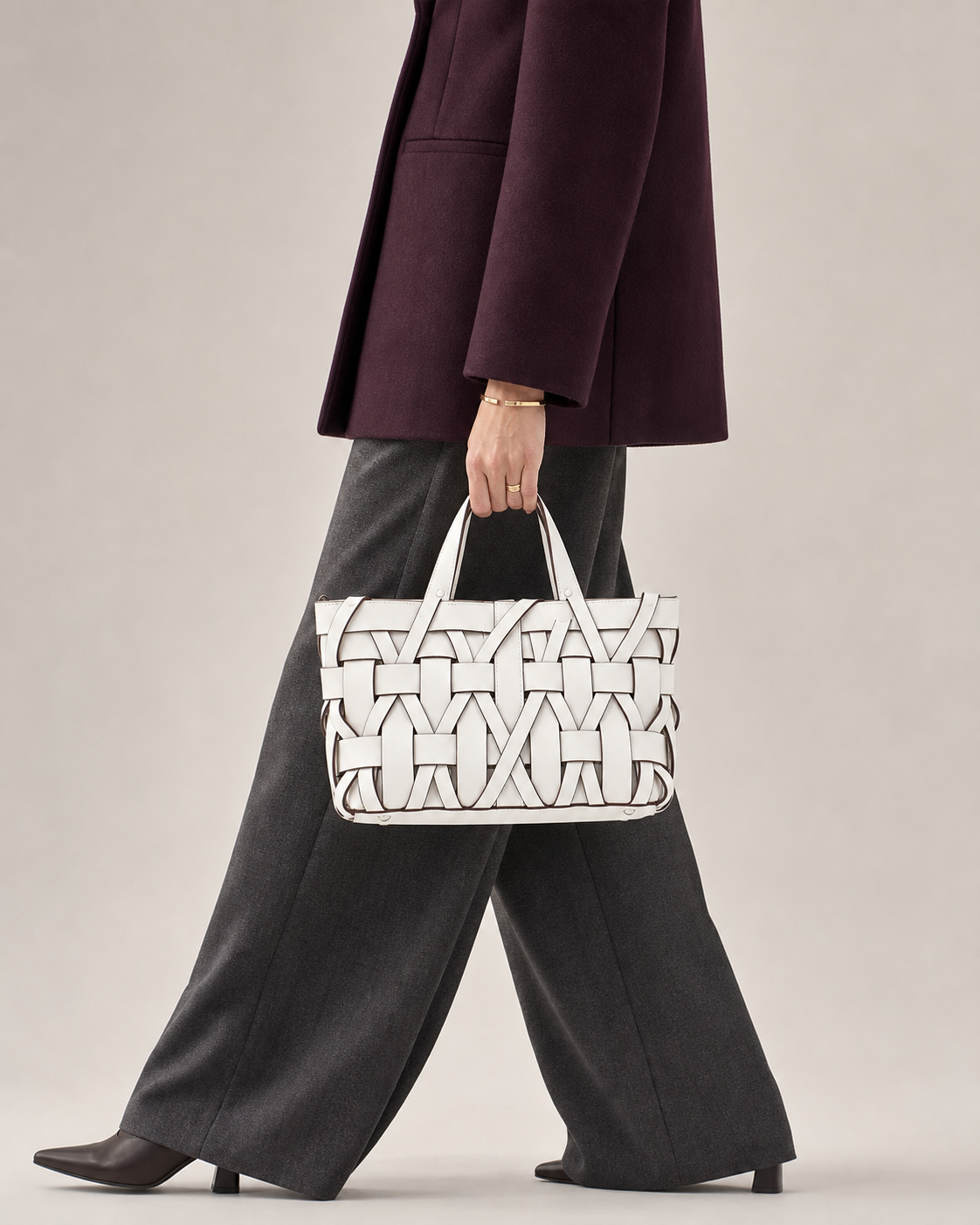 Atelier Interlace Tote in Vegan Leather